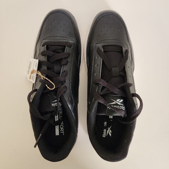 Reebok Court Advance Black/White/Gum Men's 7, Women's 8.5 Medium - Picture 7 of 9